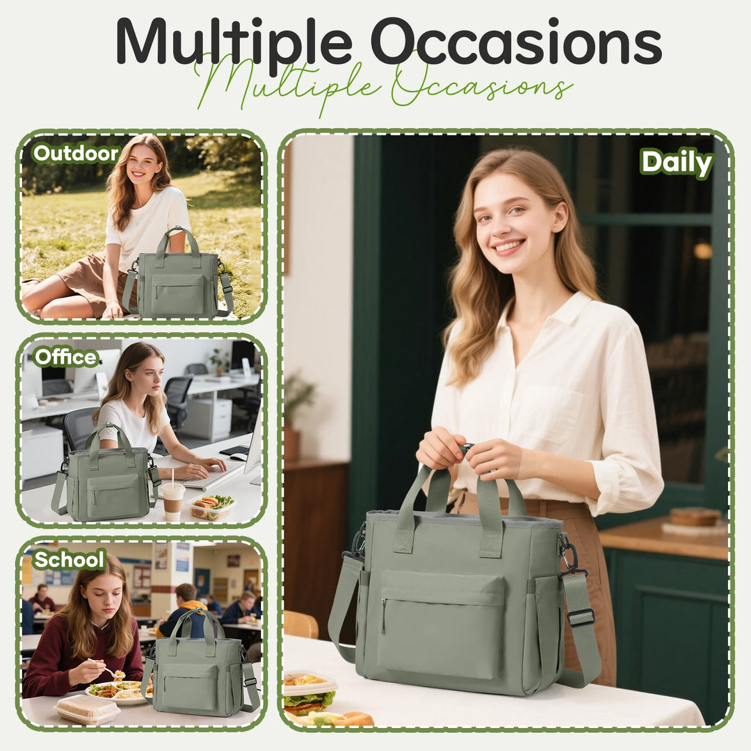 Thermal lunch bag to keep food fresh for school or office - FrescoLunch