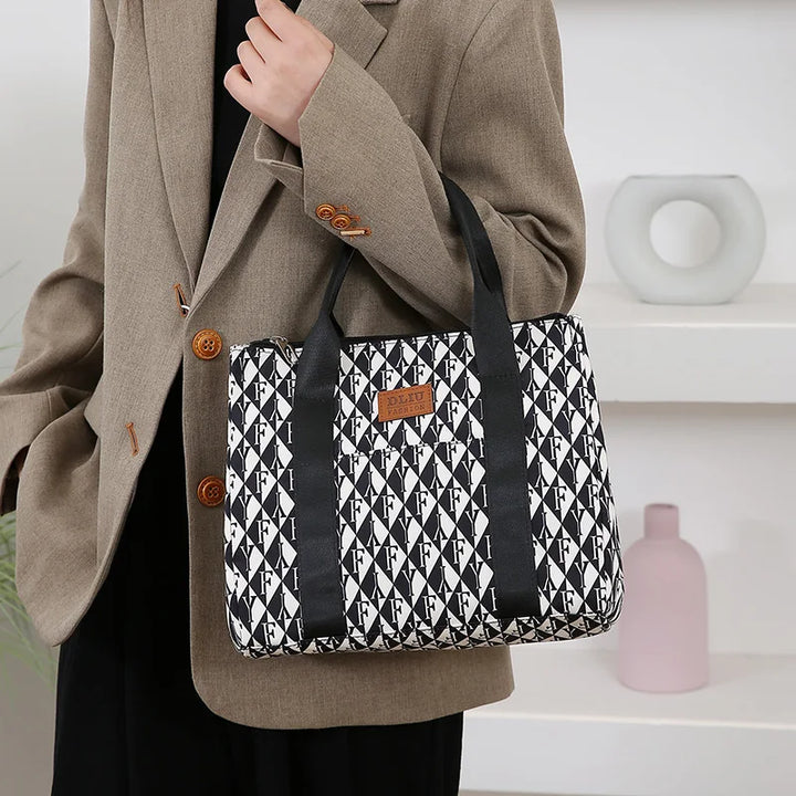 Lunch Bag Isotherme Pied de Poule