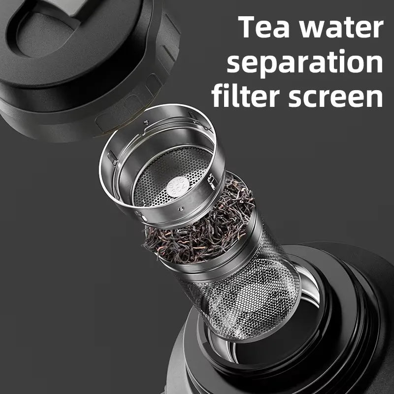 Long-lasting vacuum insulated stainless water bottle 72H - FrescoLunch