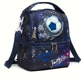 Mermaid sequin lunchbox tote for daily school use - FrescoLunch