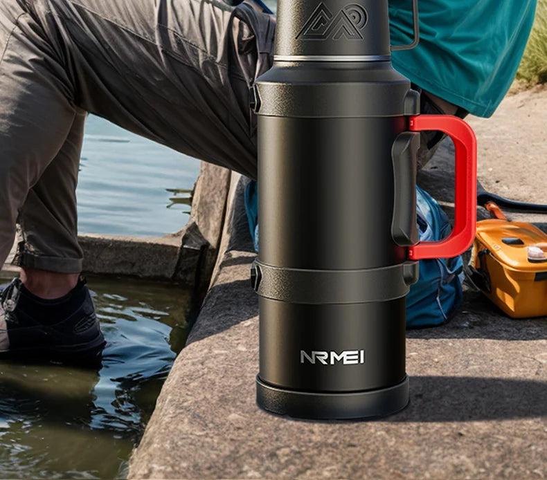 Long-lasting vacuum insulated stainless water bottle 72H - FrescoLunch