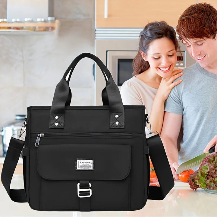 Women's Thermal Lunch Bag Handheld Outdoor Camping bags Multifunctional Travel Shoulder Bag Portable Insulated Mommy Handbag FrescoLunch