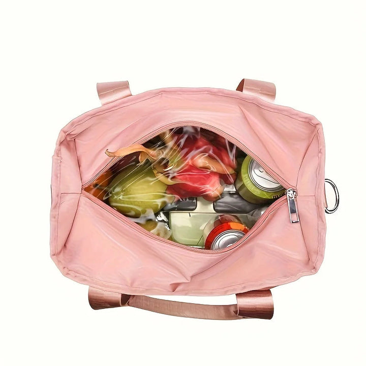 Women's Thermal Lunch Bag Handheld Outdoor Camping bags Multifunctional Travel Shoulder Bag Portable Insulated Mommy Handbag FrescoLunch