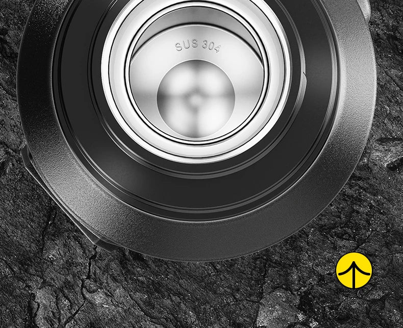 Long-lasting vacuum insulated stainless water bottle 72H - FrescoLunch