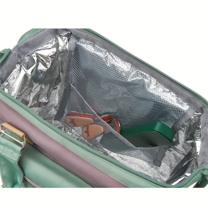 Women'S Insulated Lunch Handbag Outdoor Camping Thermal Shoulder Bags Leakproof Food Storage Pocket Fashion Travel Tote Bags FrescoLunch