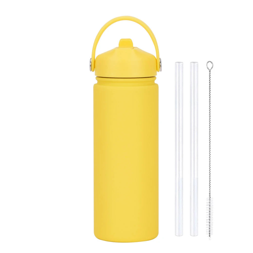 Custom text insulated water bottle 500ml - FrescoLunch