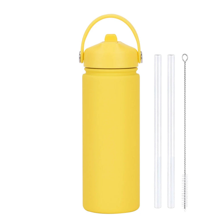 Custom text insulated water bottle 500ml - FrescoLunch