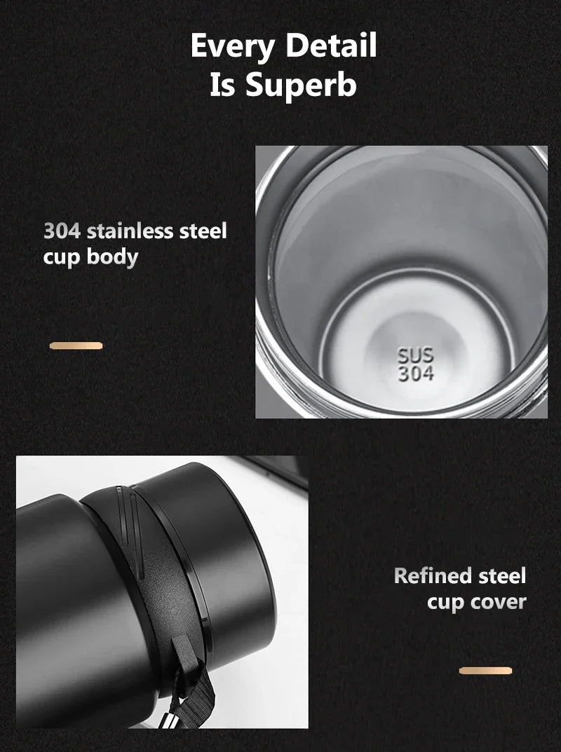 Leak-proof hot cold drink bottle - FrescoLunch