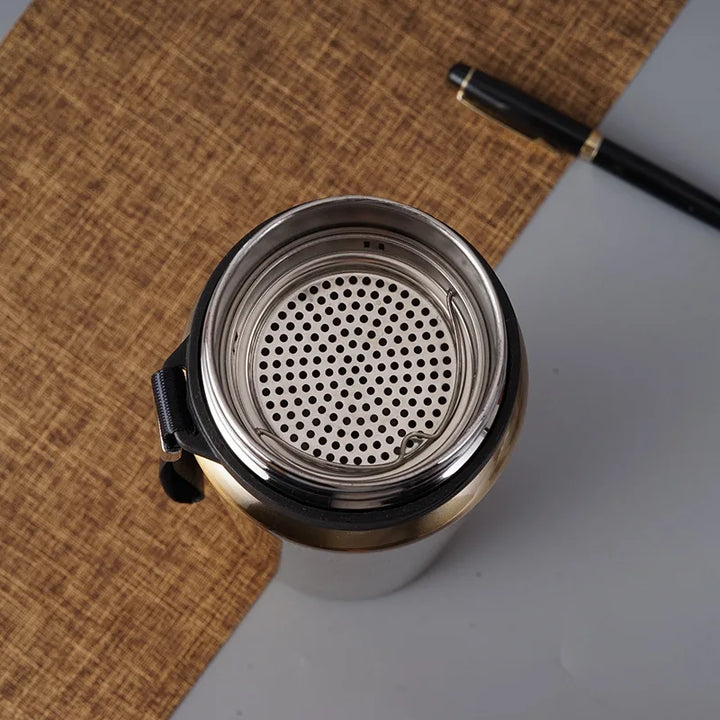 Leak-proof hot cold drink bottle - FrescoLunch