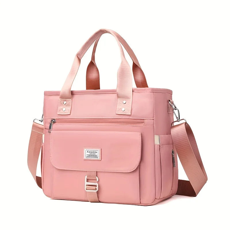 Women's Thermal Lunch Bag Handheld Outdoor Camping bags Multifunctional Travel Shoulder Bag Portable Insulated Mommy Handbag FrescoLunch