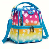 Mermaid sequin lunchbox tote for daily school use - FrescoLunch