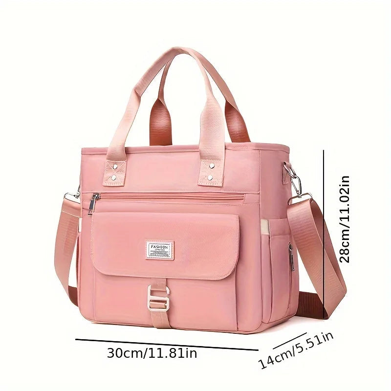 Women's Thermal Lunch Bag Handheld Outdoor Camping bags Multifunctional Travel Shoulder Bag Portable Insulated Mommy Handbag FrescoLunch