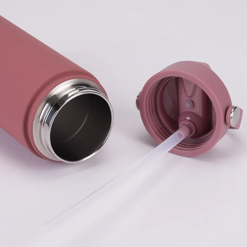 Custom text insulated water bottle 500ml - FrescoLunch