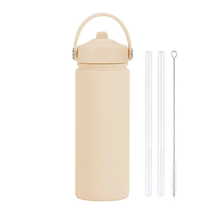 Custom text insulated water bottle 500ml - FrescoLunch