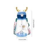 Gourde Enfant 600ml - Motif Corne de Cerf | Sans BPA - FrescoLunch