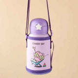 Gourde Isotherme Enfant 500 ml - Cartoon Coloré | Inox - FrescoLunch