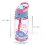 Gourde Personnalisée Enfant 480ml - Motifs Marins | Sans BPA - FrescoLunch
