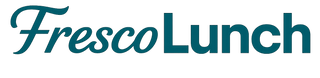 Logo FrescoLunch couleur teal, identité visuelle premium de la marque FrescoLunch pour la boutique en ligne